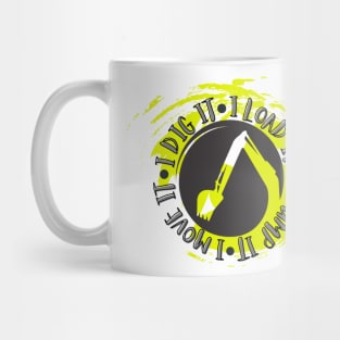 Excavator Mug